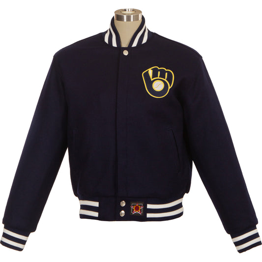 Milwaukee Brewers Women's All Wool Jacket