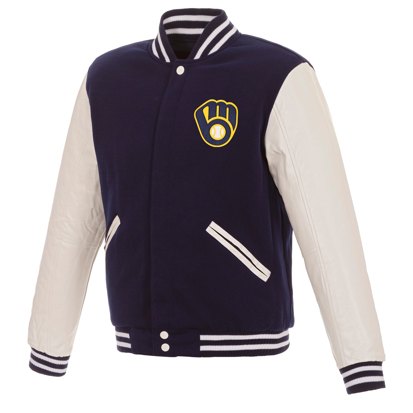 Milwaukee Brewers Reversible Varsity Jacket