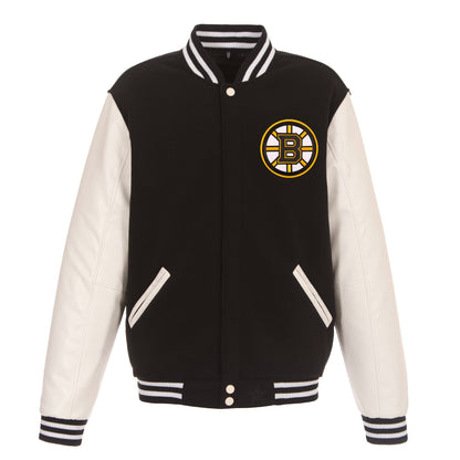 Boston Bruins Reversible Varsity Jacket