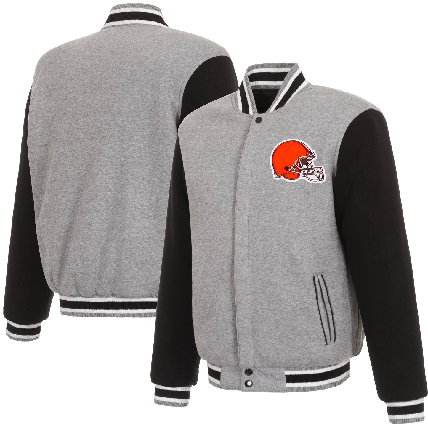 Cleveland Browns Two-Tone Fleece Jacket