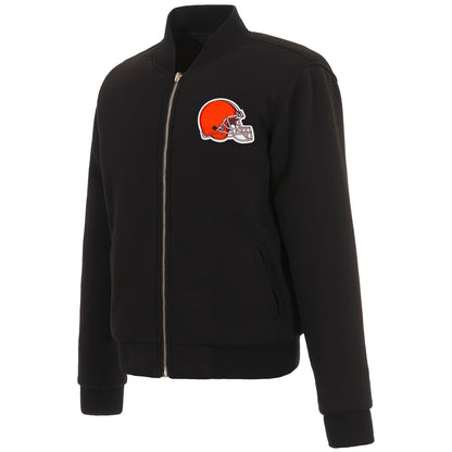 Cleveland Browns Ladies Reversible Fleece Jacket