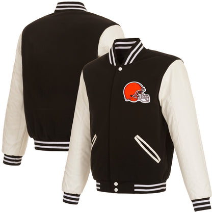 Cleveland Browns Reversible Varsity Jacket