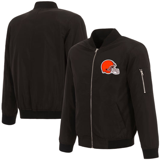 Cleveland Browns Nylon Bomber Jacket