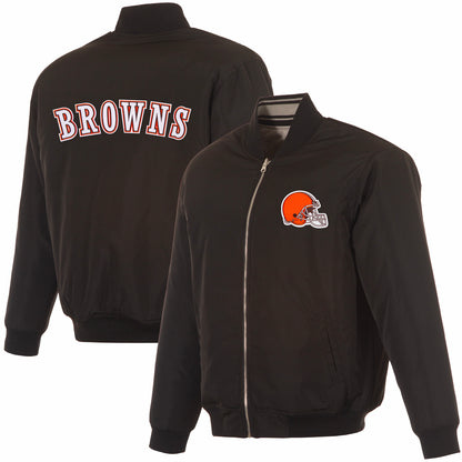 Cleveland Browns Reversible Flight Jacket