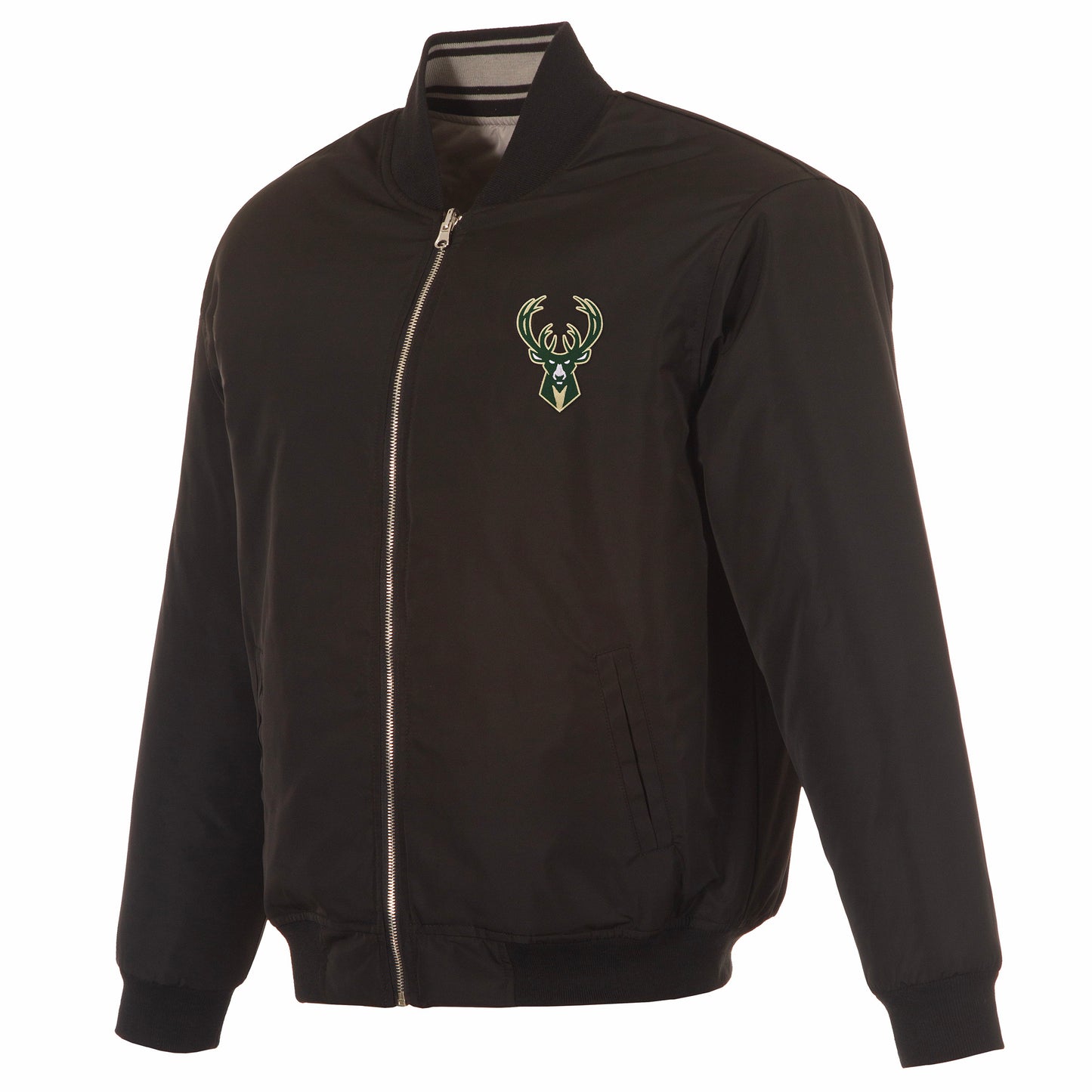 Milwaukee Bucks Reversible Flight Jacket