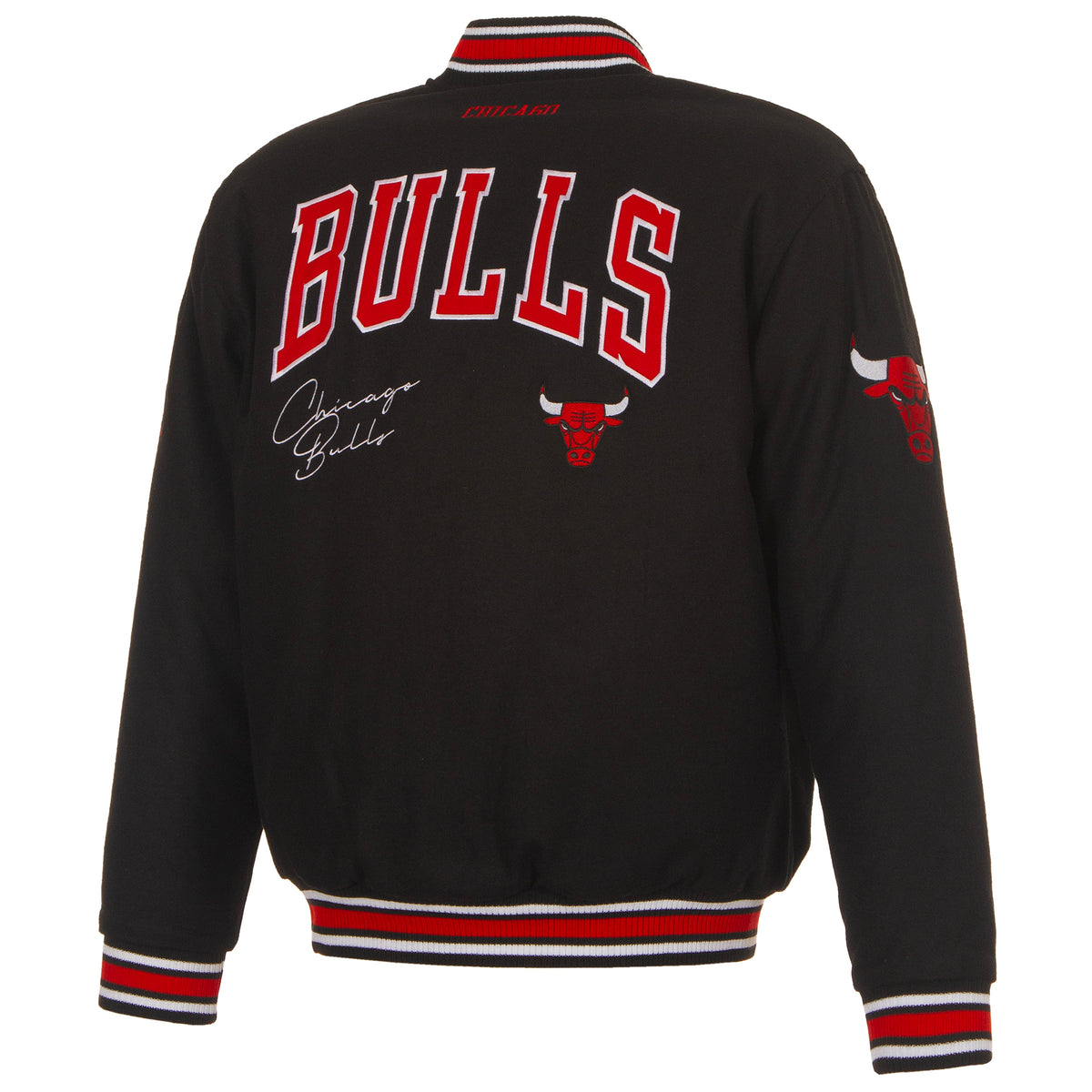 Chicago Bulls Reversible Wool Jacket