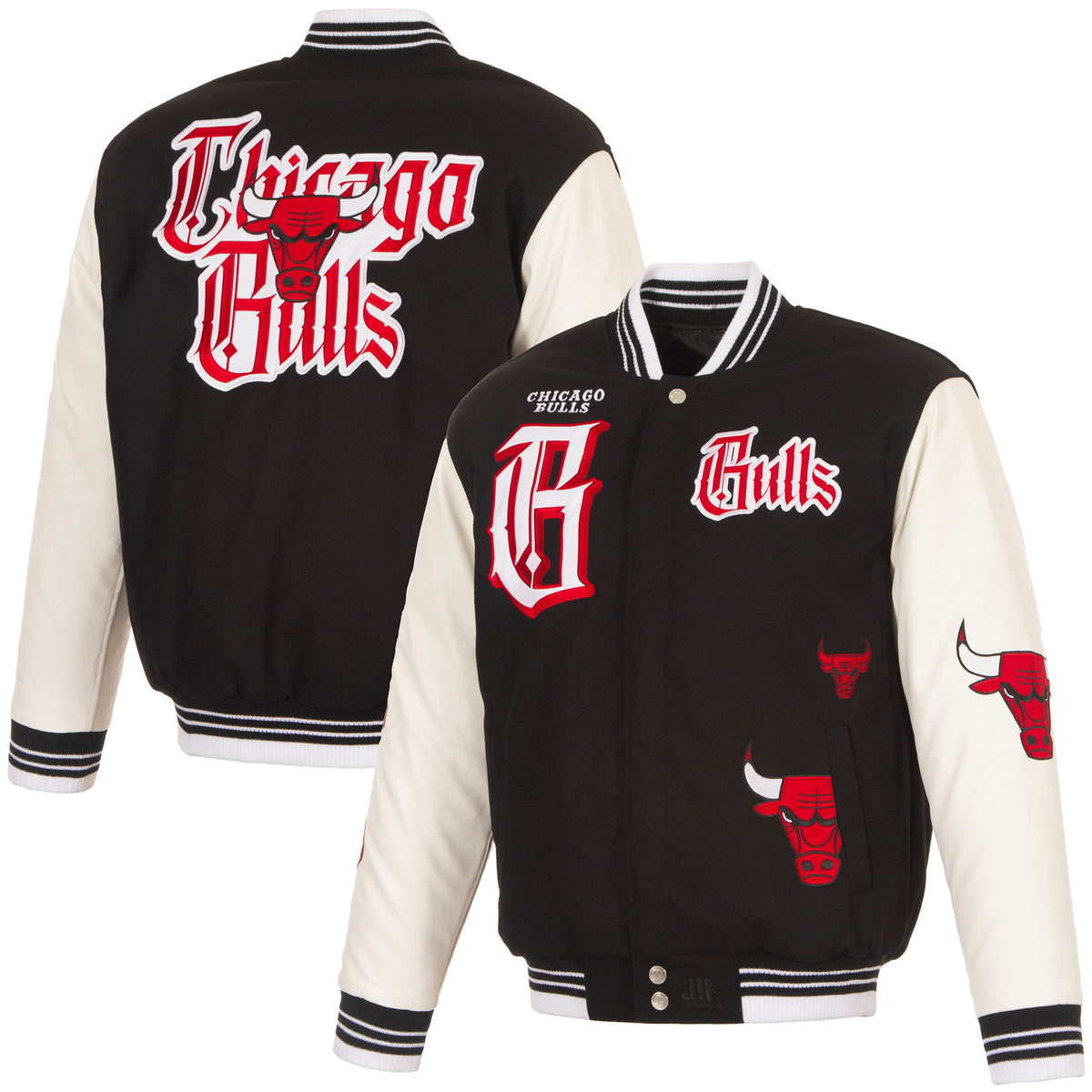 Chicago Bulls Reversible Wool Varsity Jacket