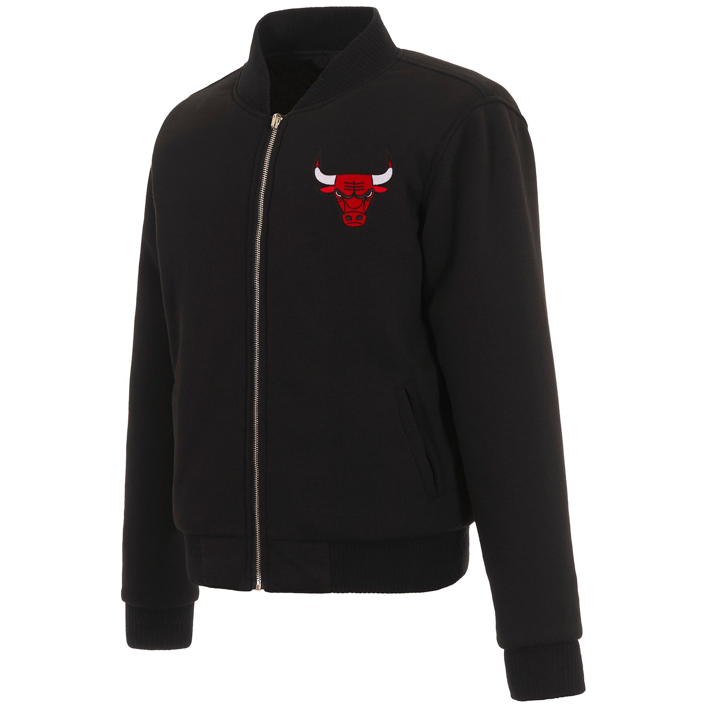 Chicago Bulls Ladies Reversible Fleece Jacket