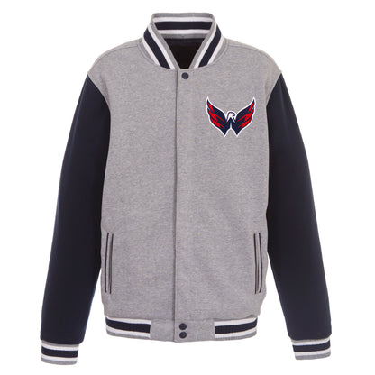 Washington Capitals Reversible Two-Tone Fleece Jacket