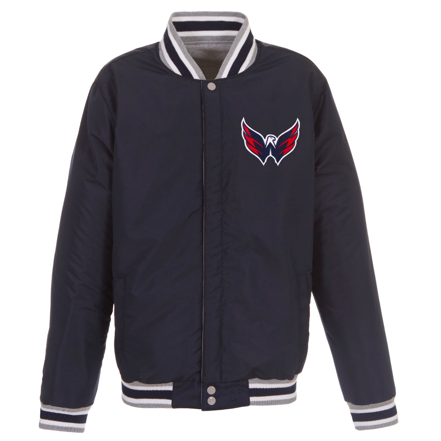 Washington Capitals Reversible Two-Tone Fleece Jacket