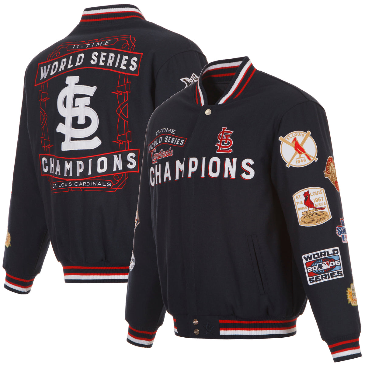 St. Louis Cardinals Commemorative Reversible Varsity Jacket