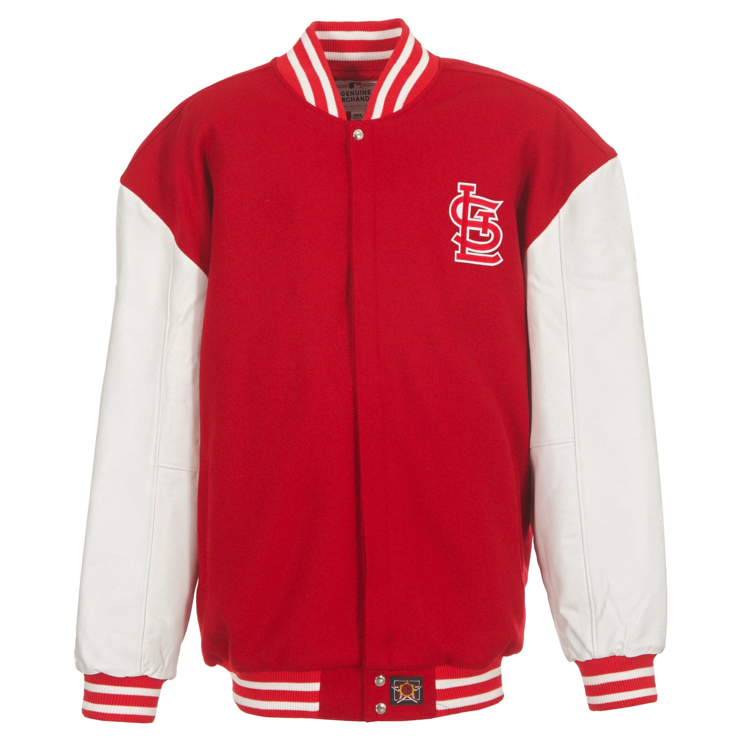St. Louis Cardinals Wool and Leather Jacket