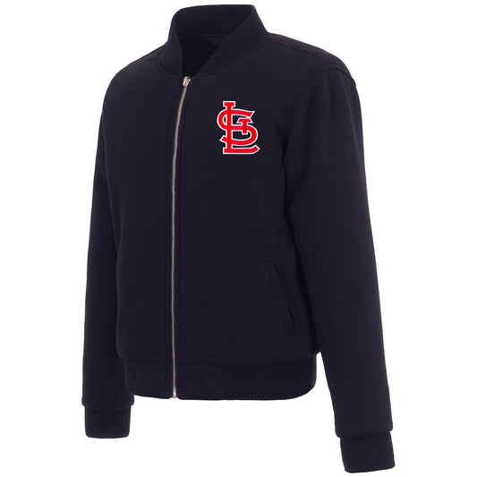 St. Louis Cardinals Ladies Reversible Fleece Jacket