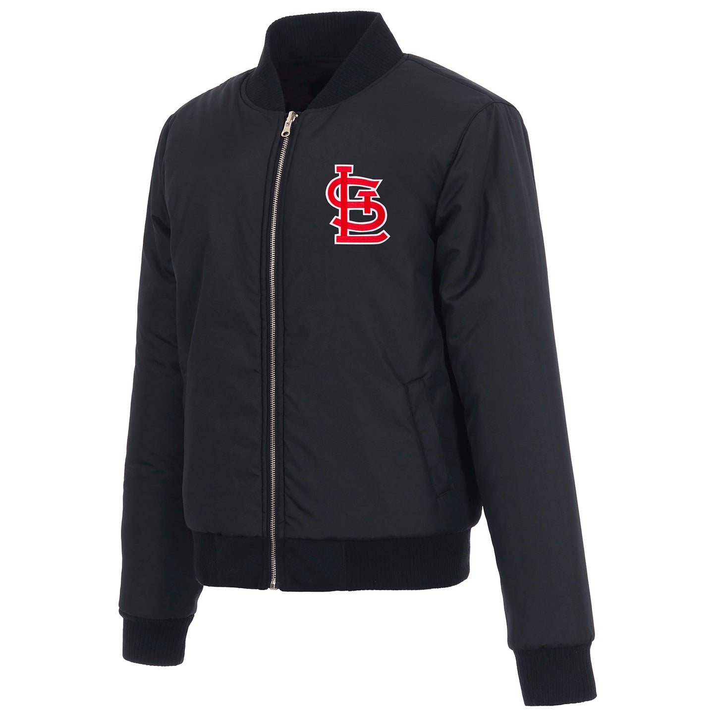 St. Louis Cardinals Ladies Reversible Fleece Jacket