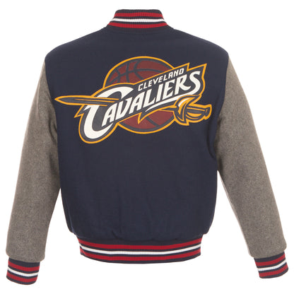 Cleveland Cavaliers All Wool Jacket with Leather Logos