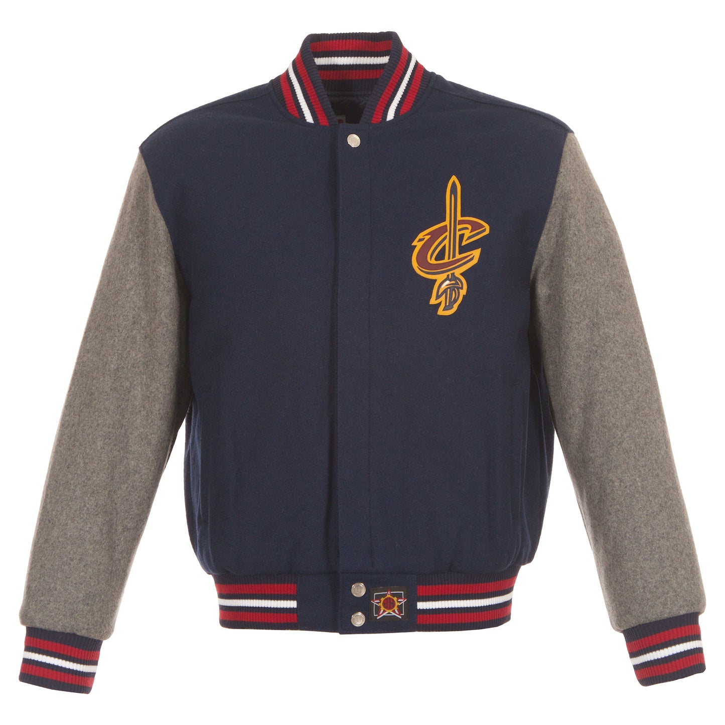 Cleveland Cavaliers All Wool Jacket with Leather Logos