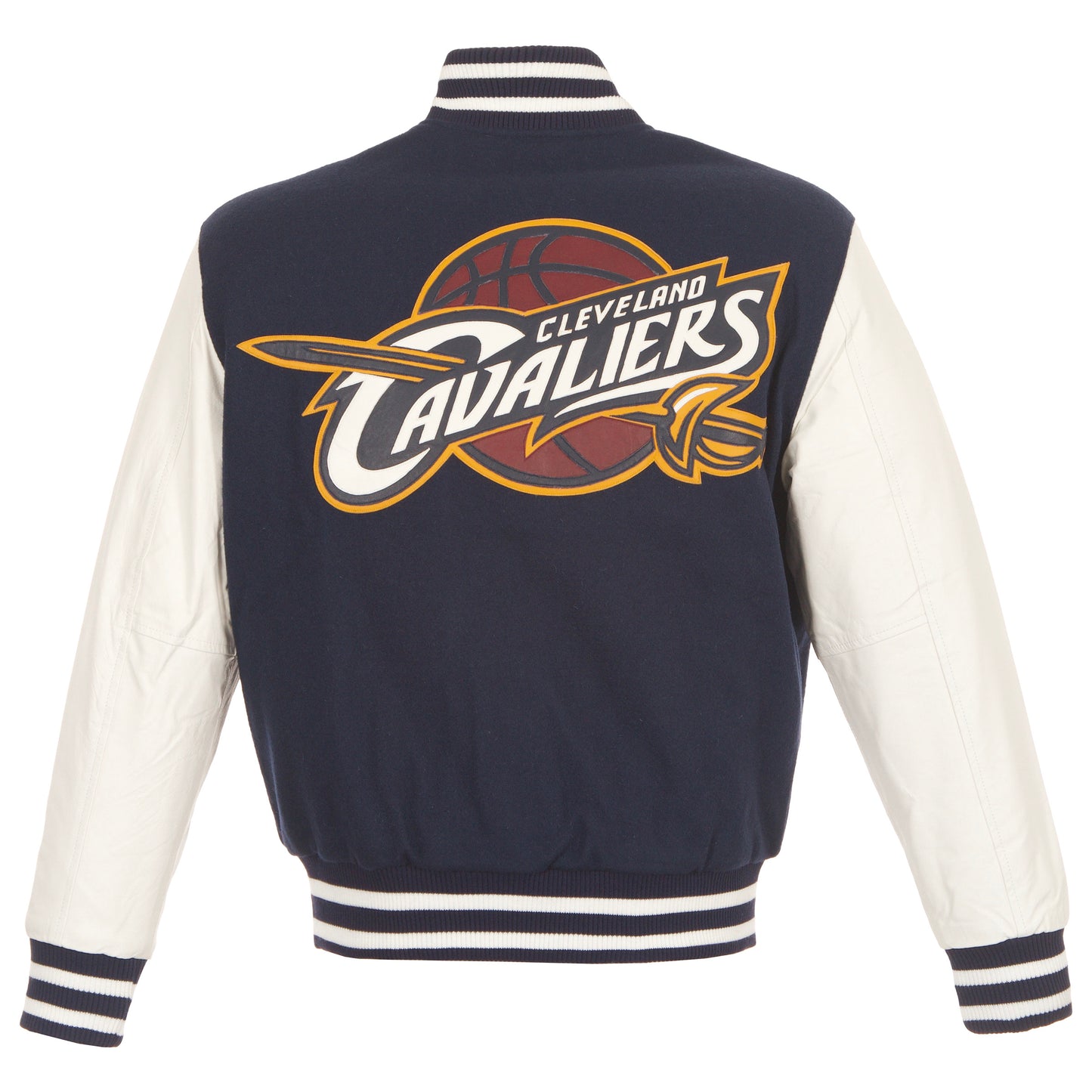 Cleveland Cavaliers All Wool Jacket with Leather Logos