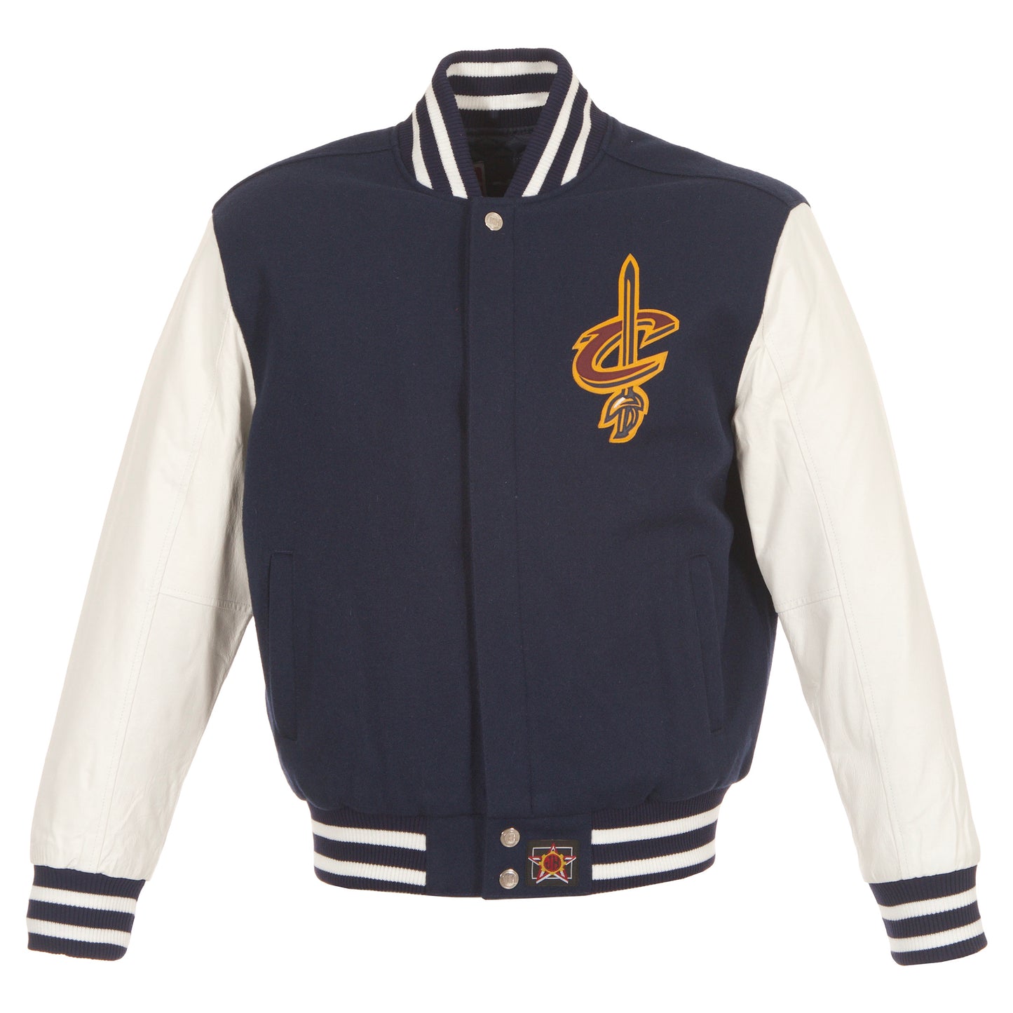 Cleveland Cavaliers All Wool Jacket with Leather Logos