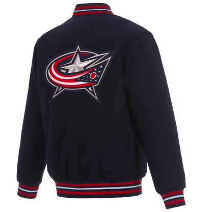 Columbus Blue Jackets All Wool Jacket