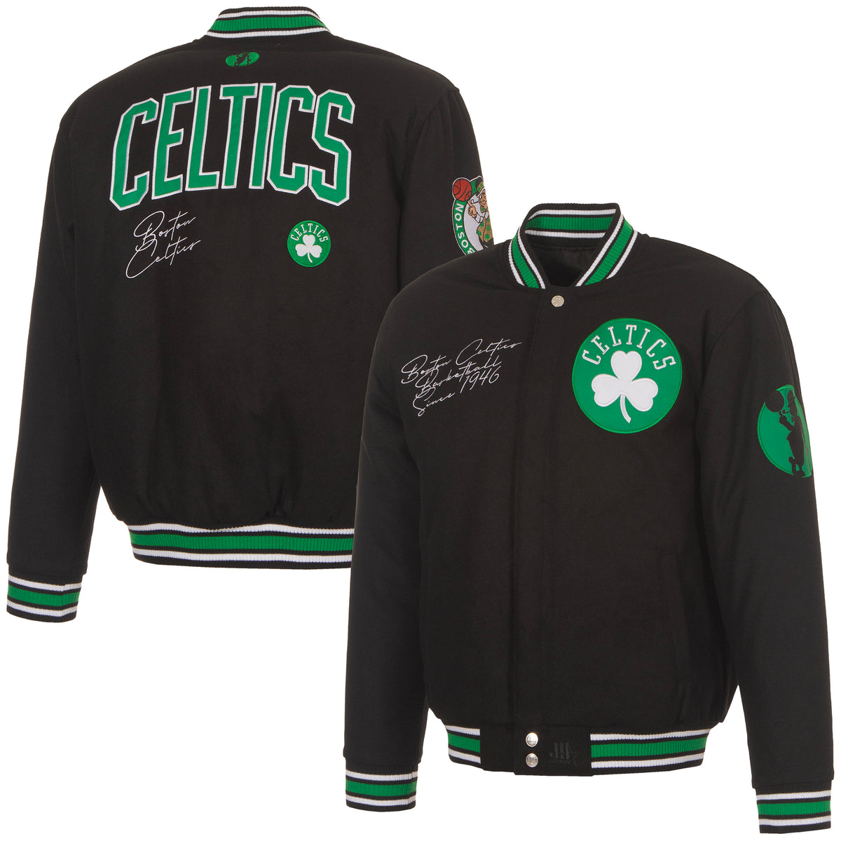 Boston Celtics Reversible Varsity Jacket