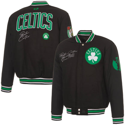 Boston Celtics Reversible Varsity Jacket