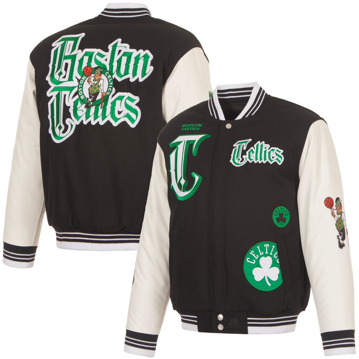 Boston Celtics Reversible Wool Varsity Jacket