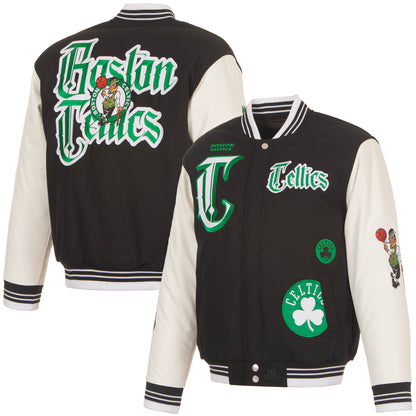 Boston Celtics Reversible Wool Varsity Jacket