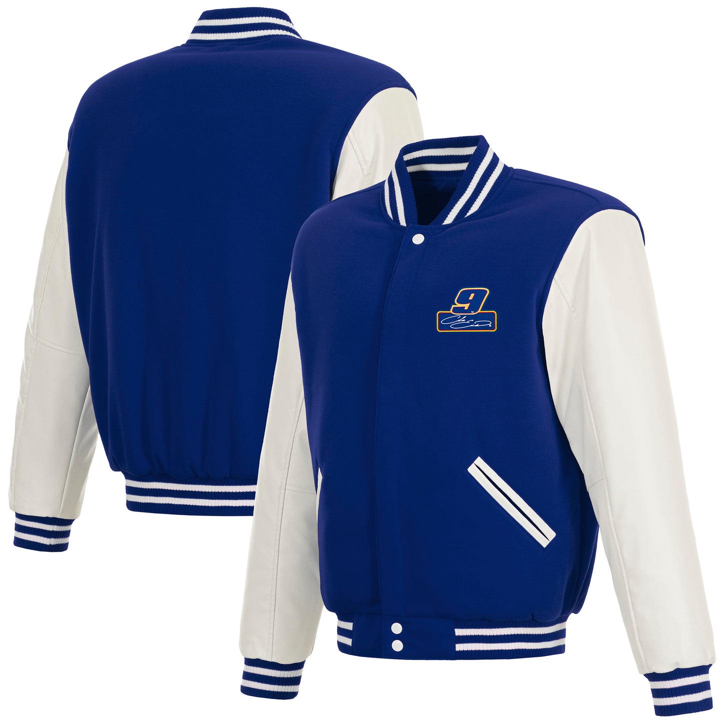 Chase Elliott Reversible Varsity Jacket