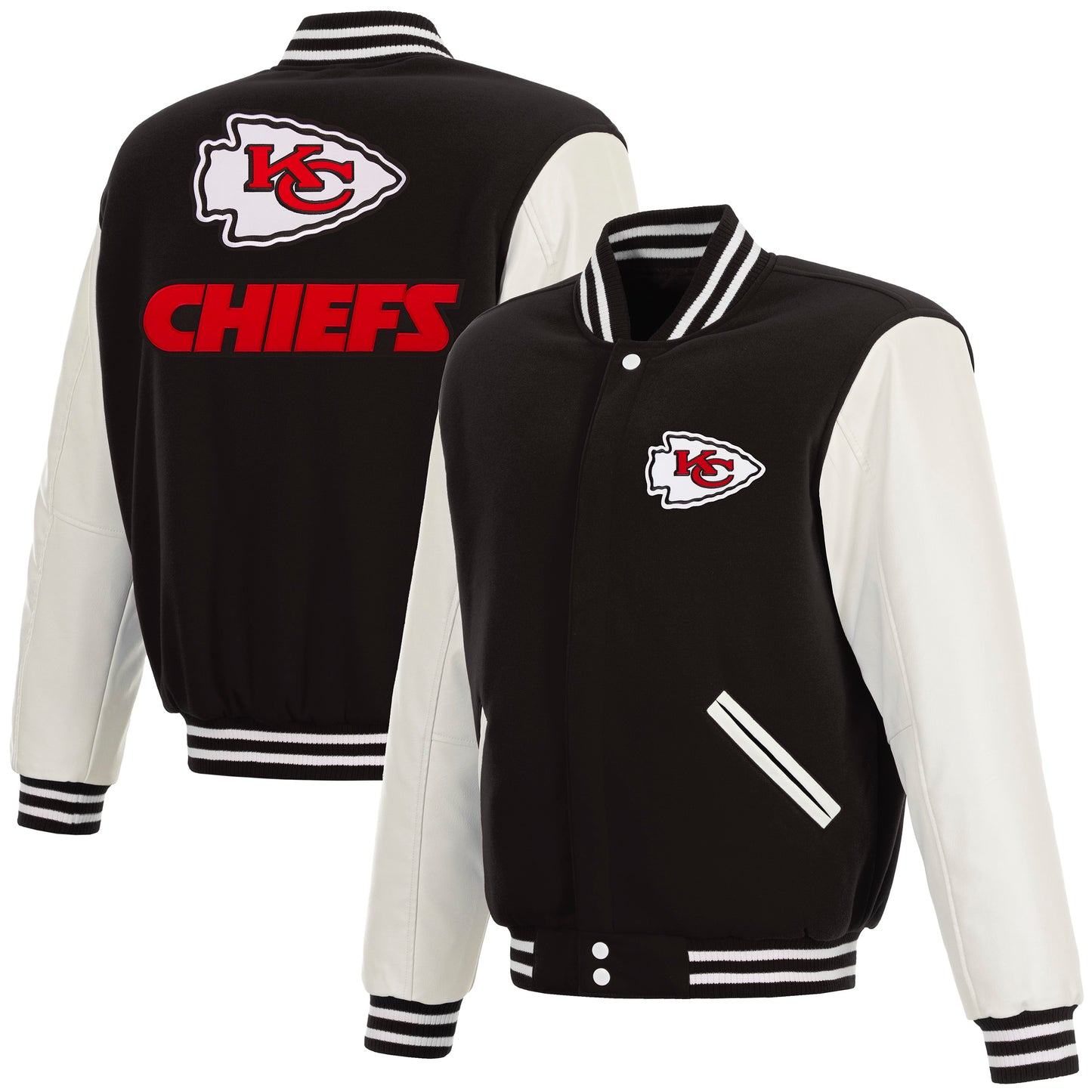 Kansas City Chiefs Reversible Varsity Jacket
