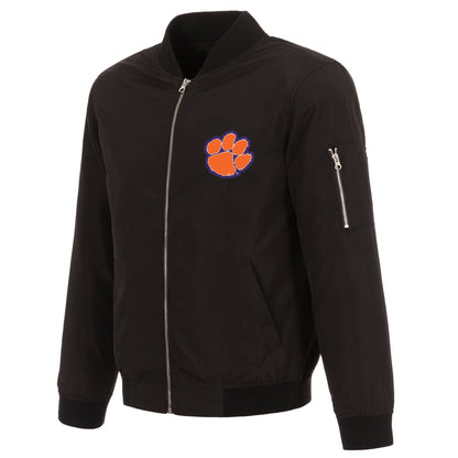 Clemson University Nylon Bomber Jacket