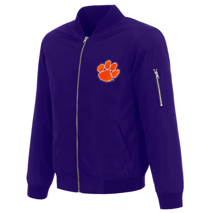 Clemson University Nylon Bomber Jacket