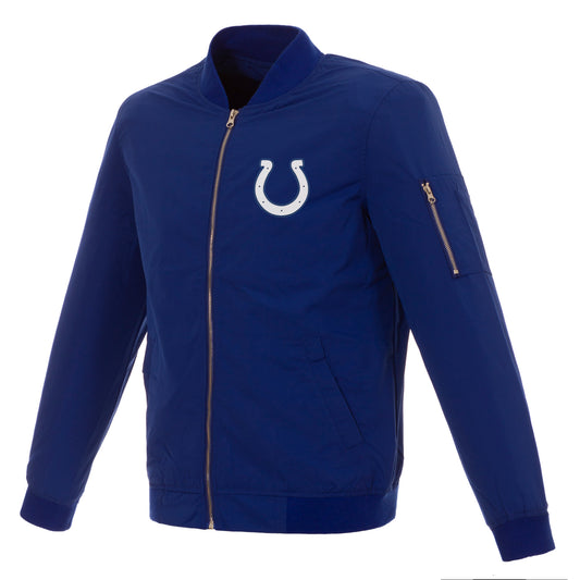 Indianapolis Colts Nylon Bomber Jacket