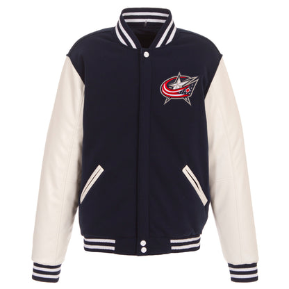 Vancouver Canucks Reversible Varsity Jacket