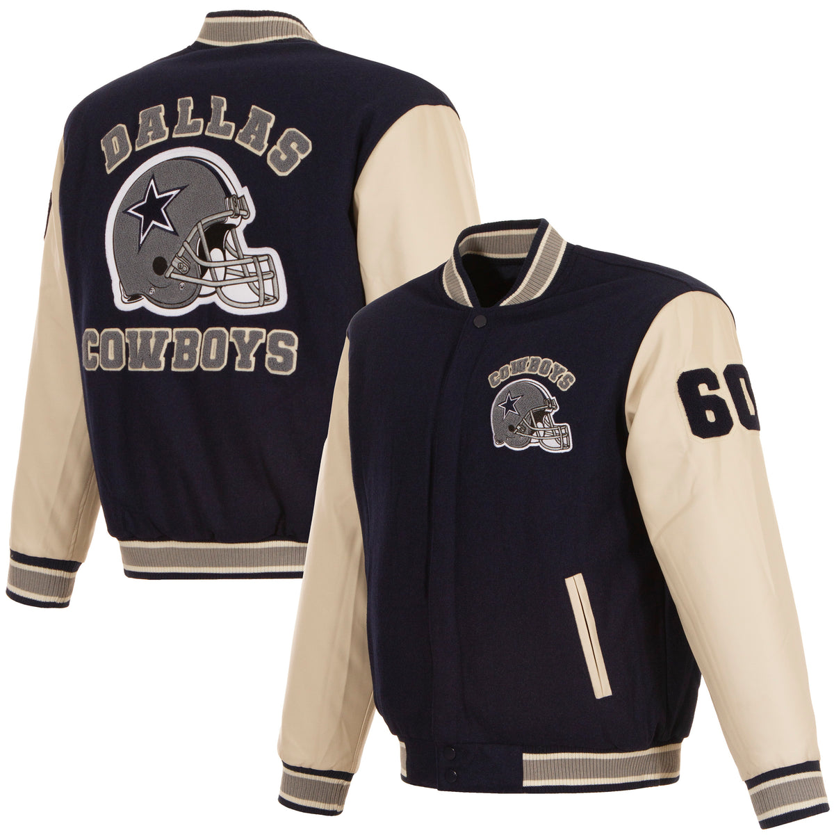 Dallas Cowboys Reversible Varsity Jacket