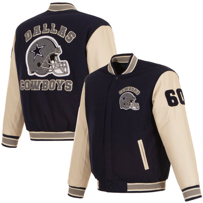 Dallas Cowboys Reversible Varsity Jacket