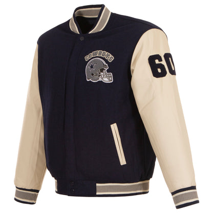 Dallas Cowboys Reversible Varsity Jacket