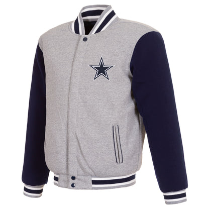 Dallas Cowboys Reversible Fleece Jacket