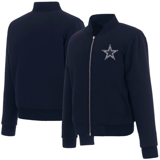 Dallas Cowboys Ladies Reversible Fleece Jacket
