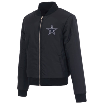 Dallas Cowboys Ladies Reversible Fleece Jacket