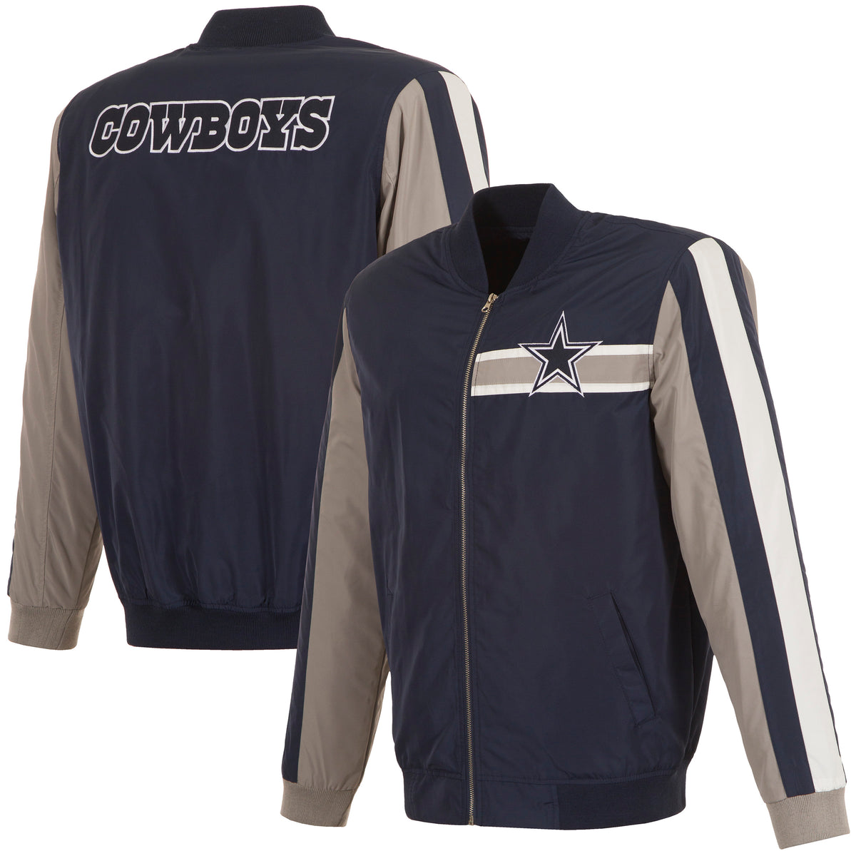 Dallas Cowboys Nylon Bomber Jacket