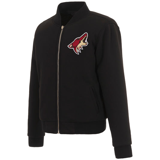 Arizona Coyotes Ladies Reversible Fleece Jacket