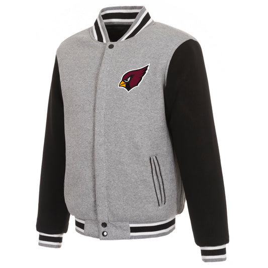 Arizona Cardinals Reversible Two-Tone Fleece Jacket