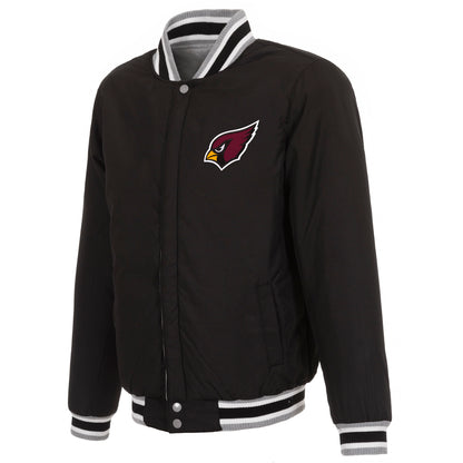 Arizona Cardinals Reversible Two-Tone Fleece Jacket