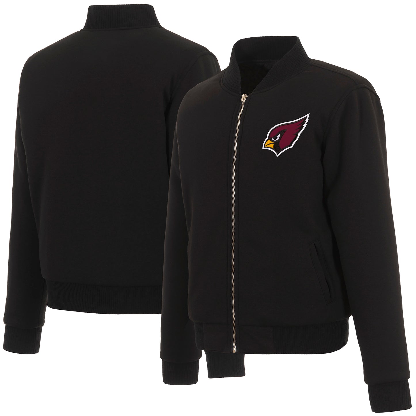 Arizona Cardinals Ladies Reversible Fleece Jacket