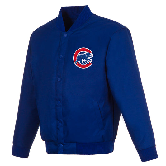 Chicago Cubs Poly-Twill Jacket