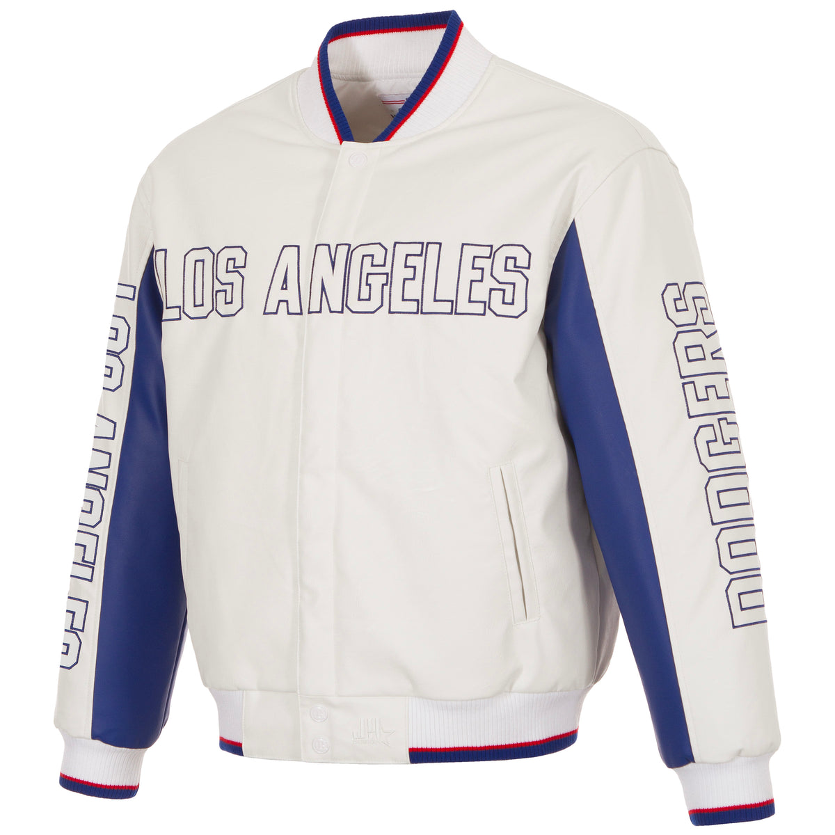 Los Angeles Dodgers Faux Leather Jacket