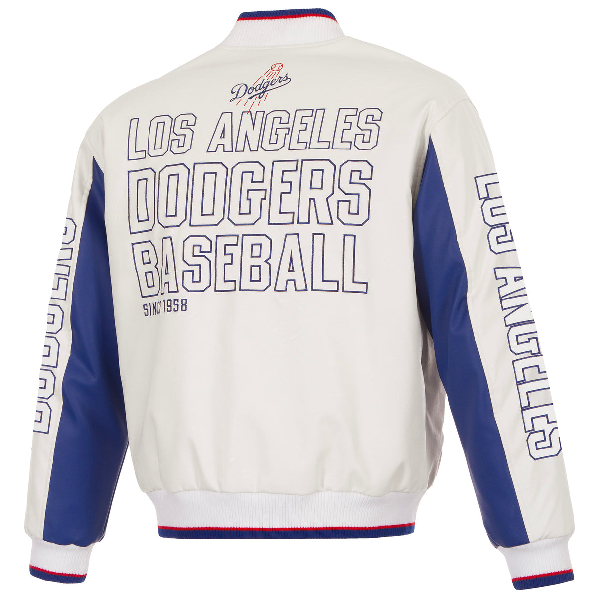 Los Angeles Dodgers Faux Leather Jacket