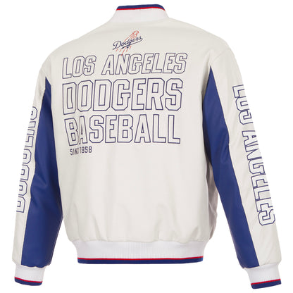 Los Angeles Dodgers Faux Leather Jacket