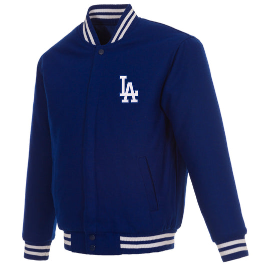 Los Angeles Dodgers All Wool Reversible Jacket