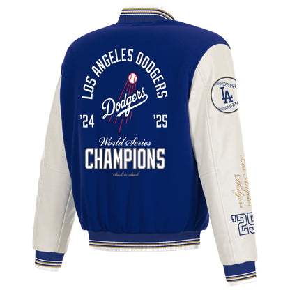 Los Angeles Dodgers 2025 World Series Women's Reversible Varsity Jacket